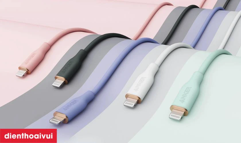Đặc điểm của c&aacute;p Anker Powerline Flow III USB-C to USB-C (3FT/0.9M) A8552