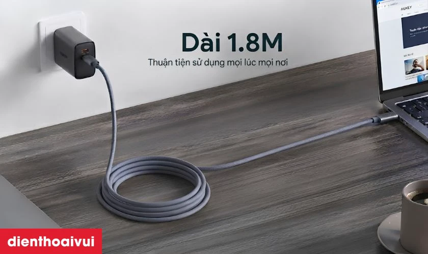 Chiều dài 1.8m giúp kết nối thiết bị thuận tiện hơn như thế nào