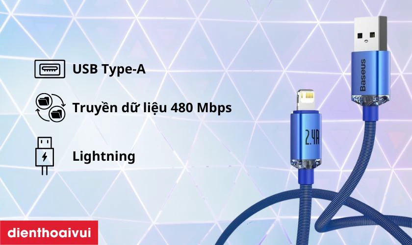 Tốc độ sạc nhanh v&agrave; chức năng truyền dữ liệu nhanh