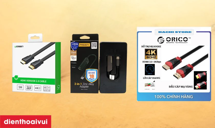 Các loại dây chuyển đổi phổ biến
