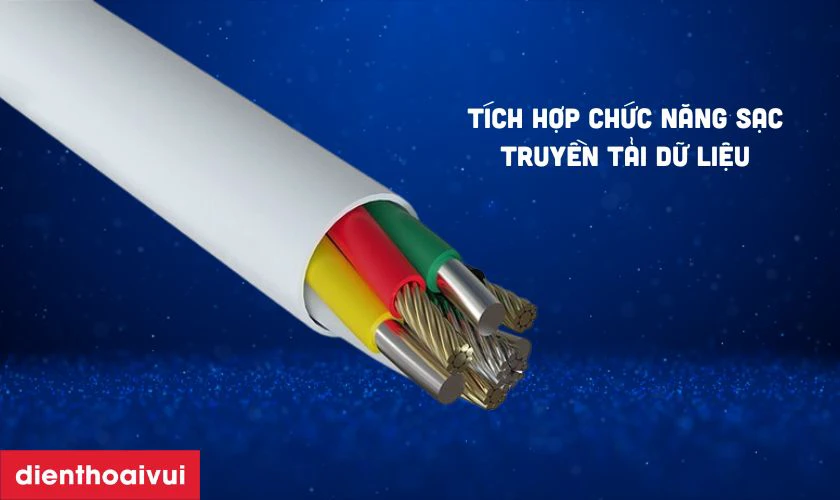 T&iacute;ch hợp chức năng sạc v&agrave; truyền tải dữ liệu