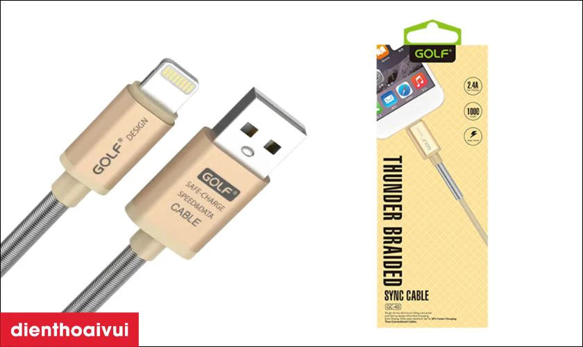 Dễ d&agrave;ng kết nối với thiết bị sử dụng cổng Lightning