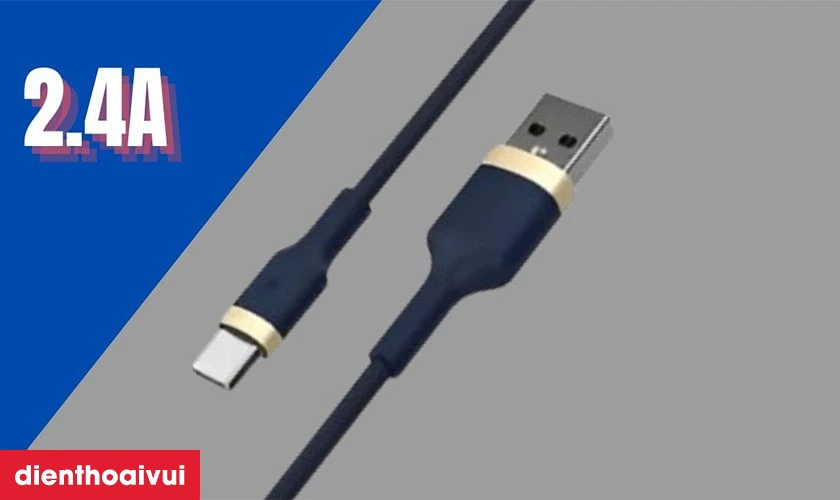 Đặc điểm nổi bật của c&aacute;p Golf USB C sạc nhanh 3A GC 71T d&acirc;y d&ugrave; d&agrave;i 1m