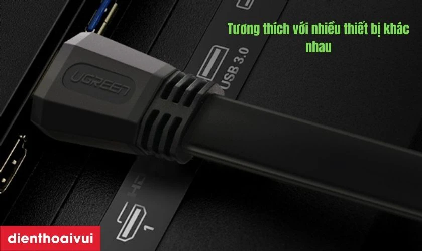 Tương th&iacute;ch với nhiều phi&ecirc;n bản HDMI