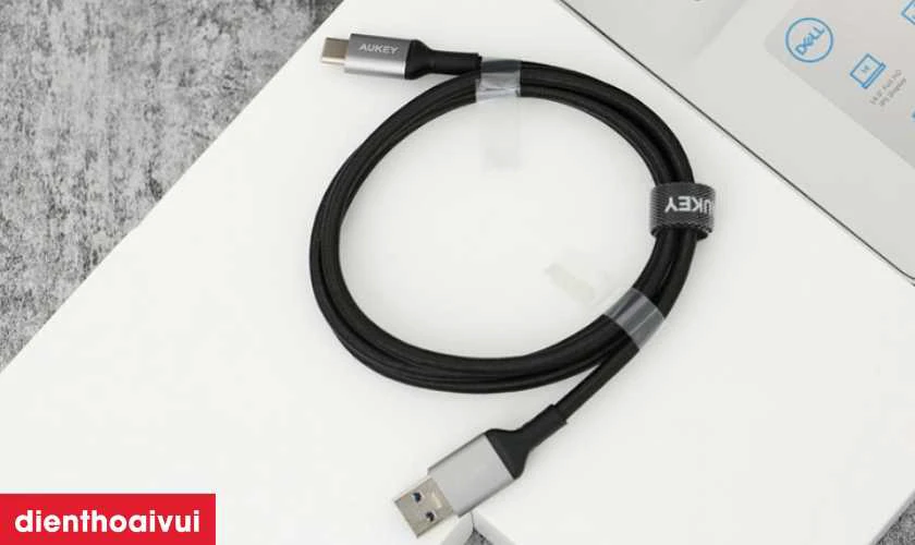Đặc điểm của &aacute;p Lightning chuẩn MFI 2m bọc sợi Nylon AUKEY CB-AL2