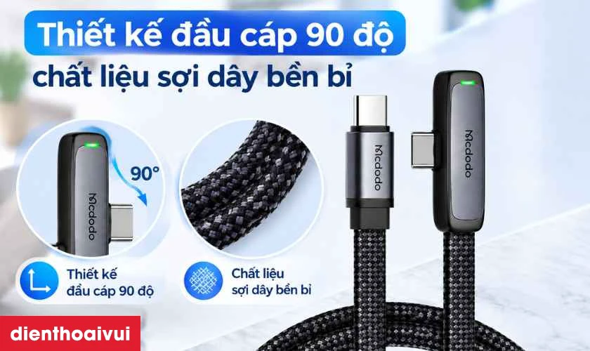 Khả năng ho&agrave;n thiện v&agrave; độ bền của c&aacute;p khi sử dụng thường xuy&ecirc;n