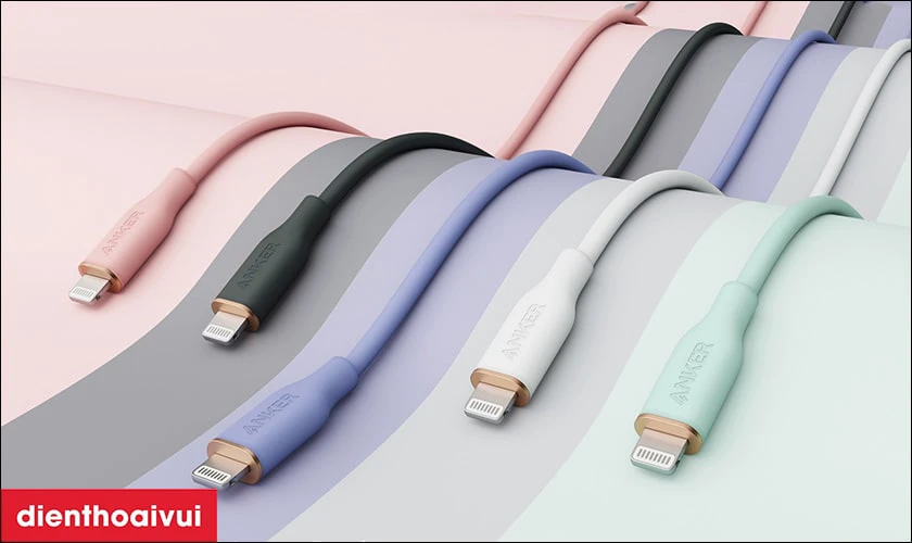 C&aacute;c mẫu sản phẩm c&aacute;p sạc Anker ch&iacute;nh h&atilde;ng n&ecirc;n mua