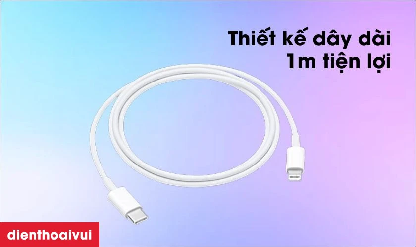 Thiết kế linh hoạt, d&acirc;y d&agrave;i tiện lợi
