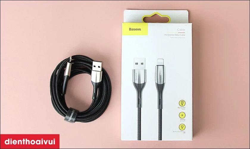 Những ưu nhược điểm của c&aacute;p sạc Baseus