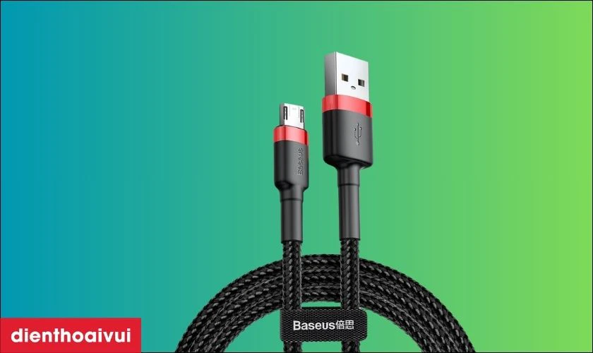 C&aacute;p sạc Baseus cổng Micro USB