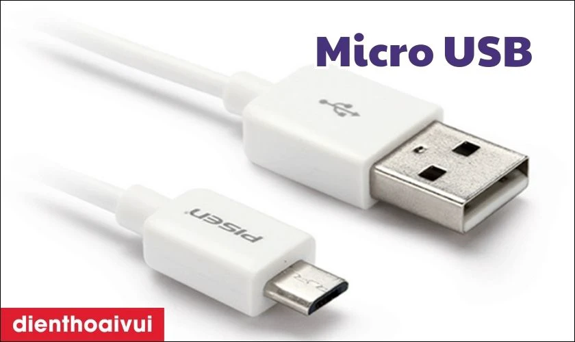 C&aacute;p sạc cổng Micro USB