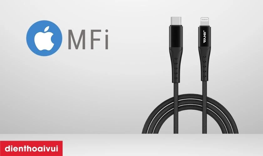 Điểm nổi bật của c&aacute;p sạc JINYA TechLink USB-C To Lightning 1m