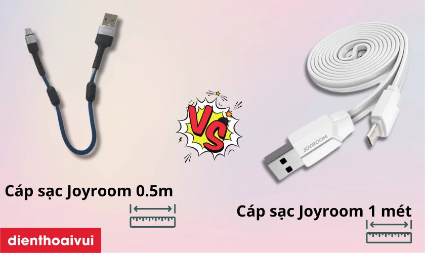 C&aacute;c loại k&iacute;ch thước chiều d&agrave;i phổ biến