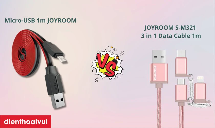 Mẫu c&aacute;p sạc Joyroom ch&iacute;nh h&atilde;ng n&ecirc;n mua