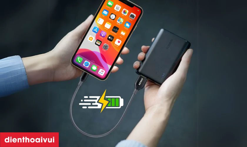 Sạc pin v&agrave; truyền dữ liệu nhanh ch&oacute;ng