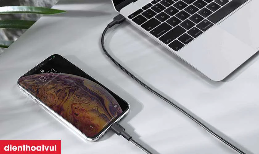 Đặc điểm của c&aacute;p sạc Lightning 0.9m Aukey CB-BAL7 MFi
