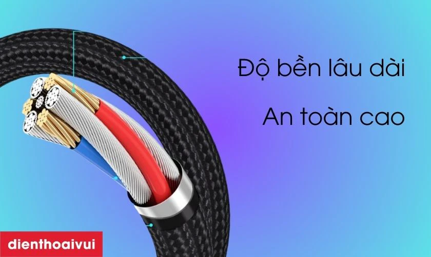 Độ bền l&acirc;u d&agrave;i, an to&agrave;n cao