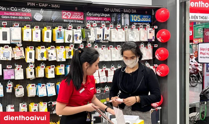 Mua c&aacute;p sạc nhanh BWOO Type-C to Lightning 27W X305 d&agrave;i 1M tại Điện Thoại Vui