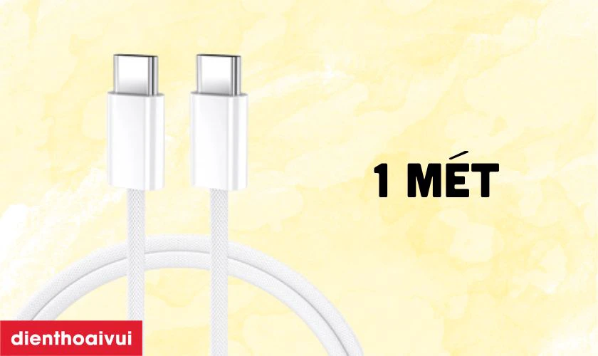 C&aacute;p BWOO X284 60W c&oacute; độ d&agrave;i 1 m&eacute;t