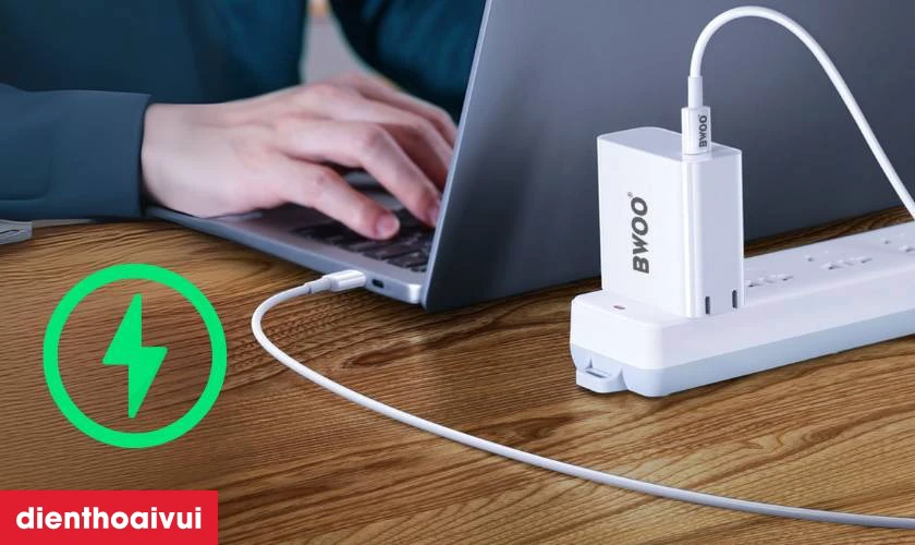 Điểm nổi bật của c&aacute;p sạc nhanh BWOO Type-C to Type-C PD 65W X192 d&agrave;i 1M