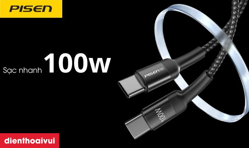 C&ocirc;ng suất sạc 100W r&uacute;t ngắn thời gian chờ đợi sạc pin