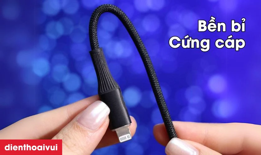 Chất liệu cao cấp tăng độ bền v&agrave; sự cứng c&aacute;p cho củ sạc