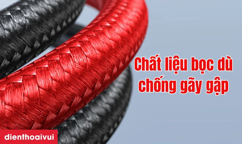 Đặc điểm của c&aacute;p sạc nhanh Pisen Quick Platinum Type-C to Type-C 60W 1M