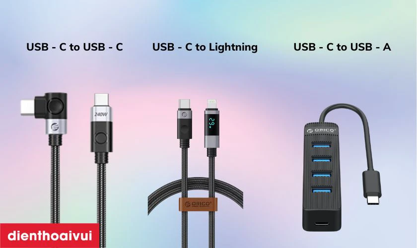D&acirc;y c&aacute;p USB - C