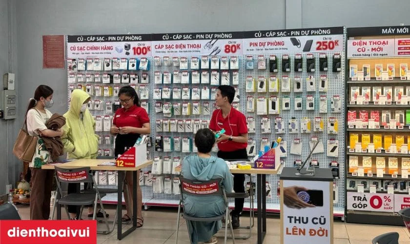 Mua cáp sạc Pisen chính hãng tại cửa hàng Điện Thoại Vui