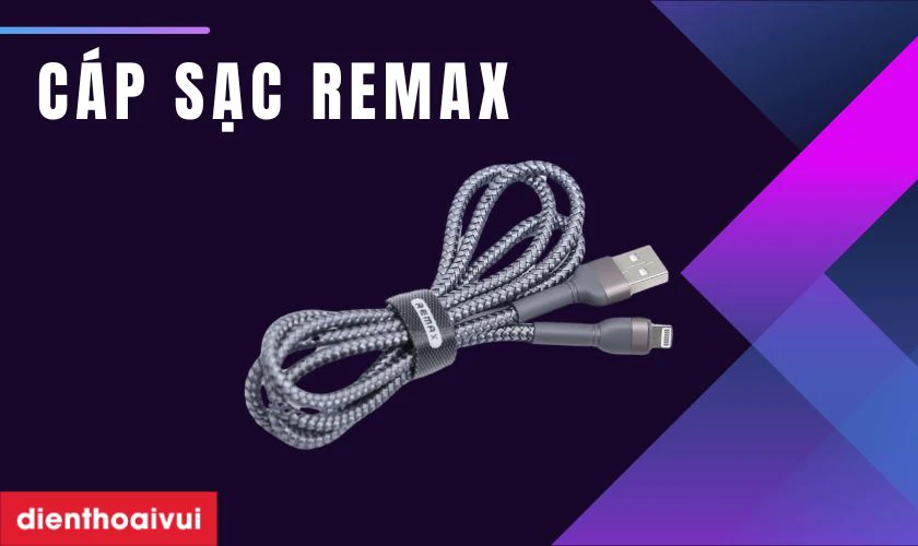 Nguồn gốc xuất xứ của cáp sạc Remax