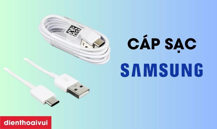 C&oacute; n&ecirc;n lựa chọn c&aacute;p sạc Samsung kh&ocirc;ng