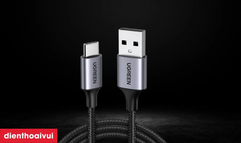 Đặc điểm của c&aacute;p sạc Ugreen USB-A to Type-C 1M US288