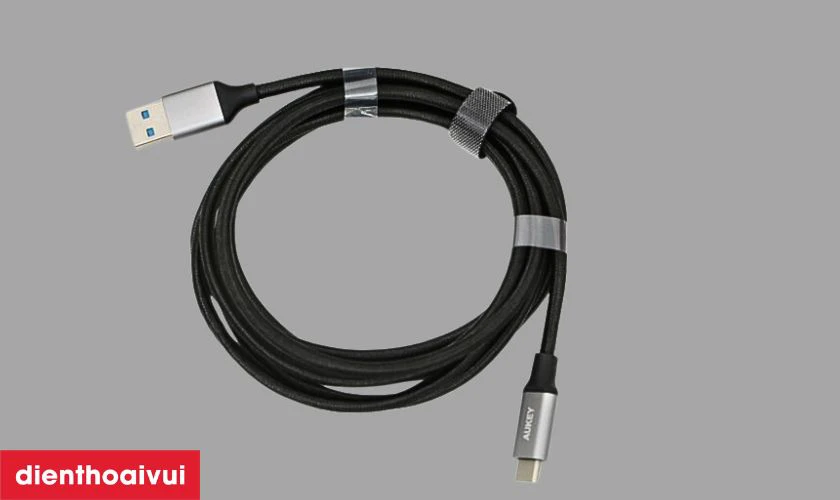 Đặc điểm của c&aacute;p sạc USB-C 2m Aukey CB-CD3 (JC.253.B)