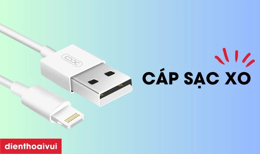 Nguồn gốc xuất xứ của c&aacute;p sạc XO