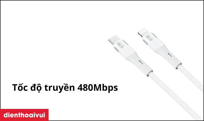 Truyền tải dữ liệu với tốc độ cao l&ecirc;n đến 480Mbps