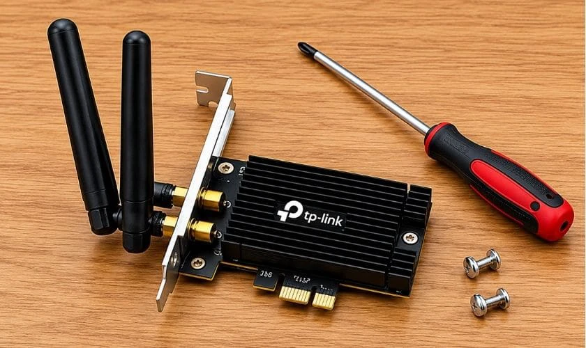 Cách lắp card Wifi cho PC tại nhà
