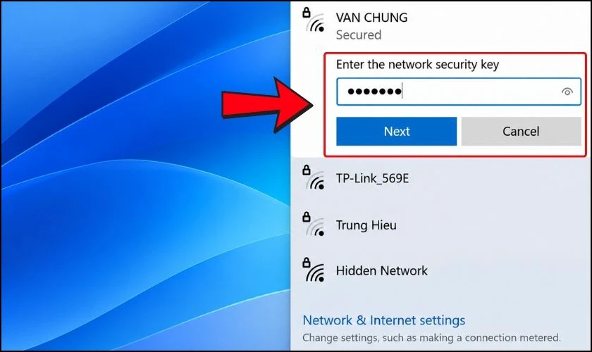 Cài đặt driver và kết nối WiFi