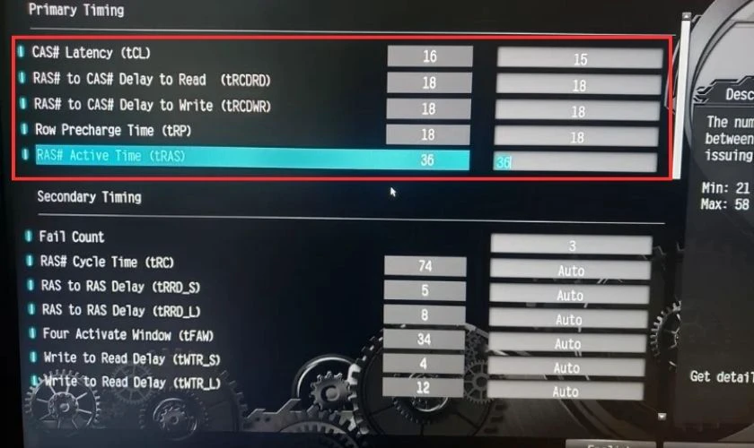 Kiểm tra trong giao diện BIOS hoặc UEFI