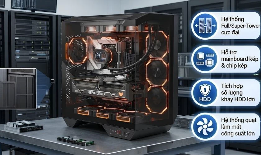 Nhu cầu hệ thống máy chủ, server chuyên dụng