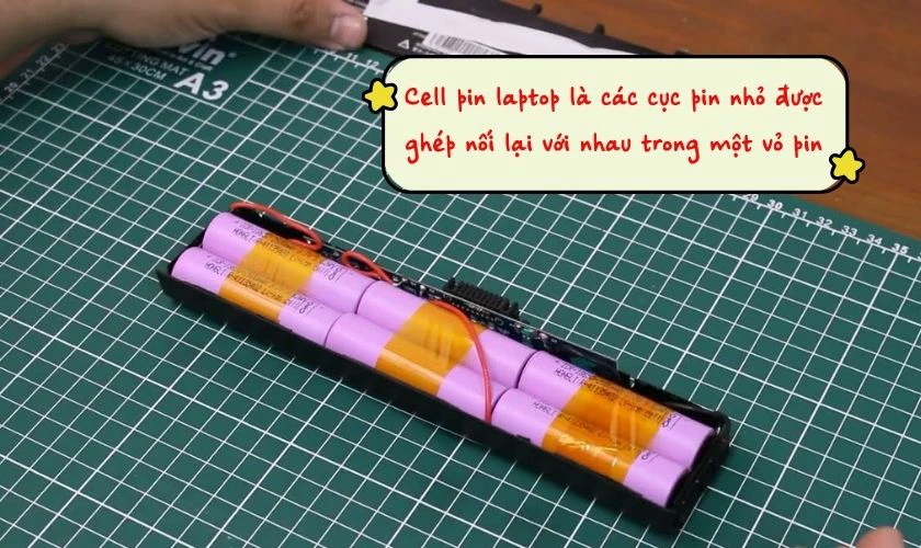 Cell pin là gì trên laptop