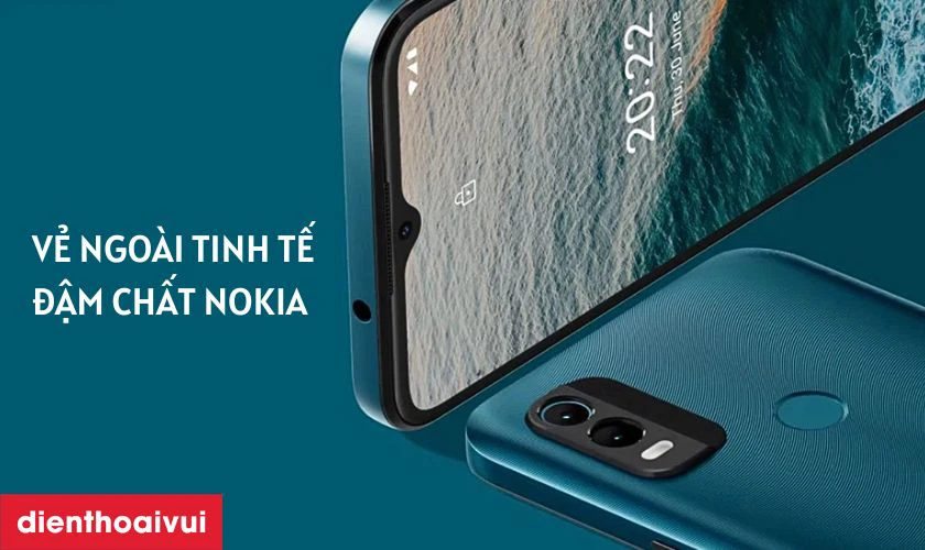 Vẻ ngo&agrave;i sang trọng, bền bỉ mang đậm chất Nokia