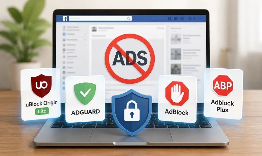 Có nên dùng phần mềm chặn quảng cáo Facebook?