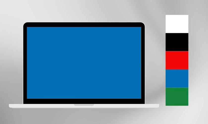 Cách kiểm tra cháy màn hình laptop tại nhà