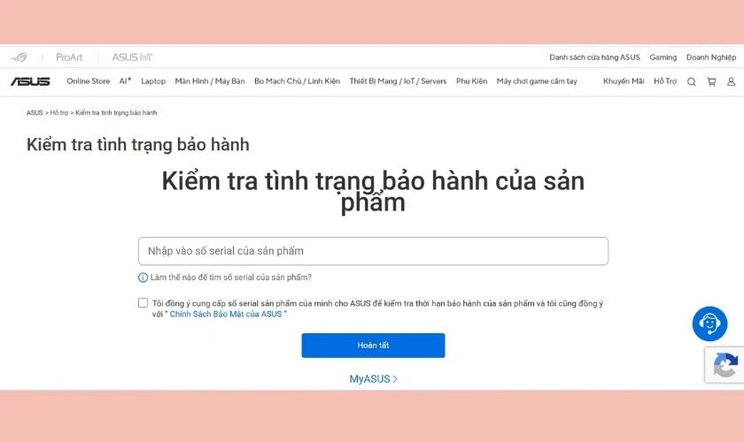 Cách check bảo hành VGA của từng hãng