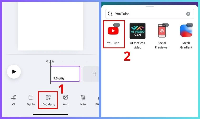 Cách chèn video vào Canva trên điện thoại dễ dàng
