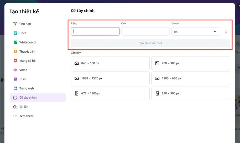 Chèn video vào Canva từ thư viện