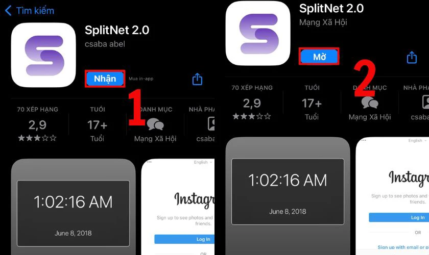 Cách chia đôi màn hình iPhone với SplitNet