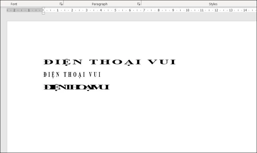 Tại sao lại xuất hiện lỗi c&aacute;ch chữ trong Word?