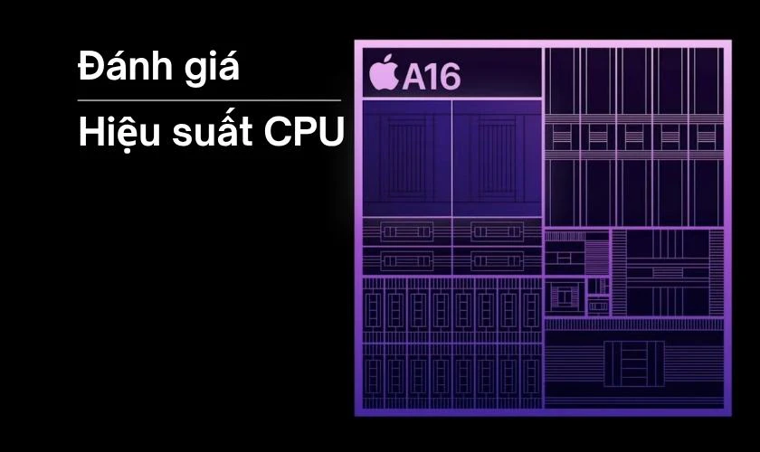 Đánh giá hiệu năng chip A16 Bionic