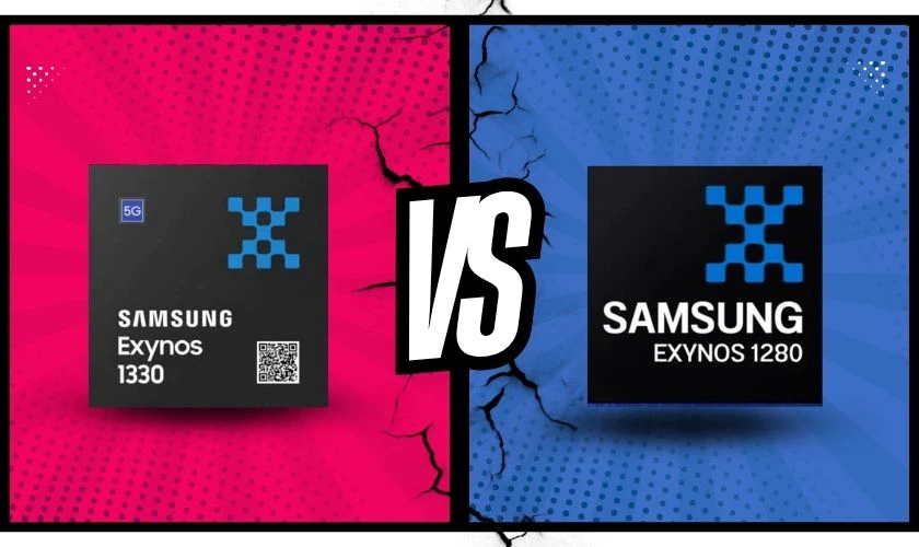 So sánh chip Exynos 1330 và chip Exynos 1280